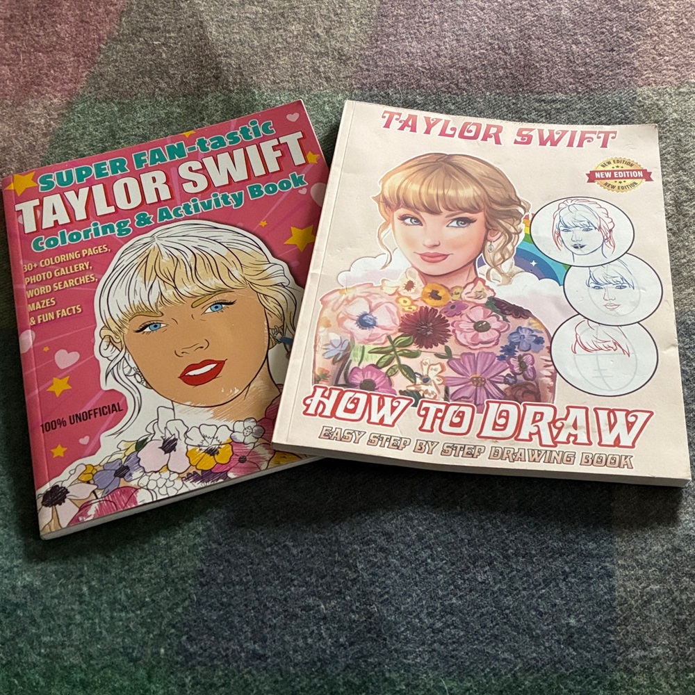 Swifties!! Set of 2 Taylor Swift Activity Books